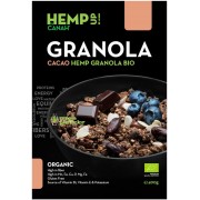 Granola fara gluten bio canepa cacao quinoa Cacao ECO Hemp Up 400 G - Canah