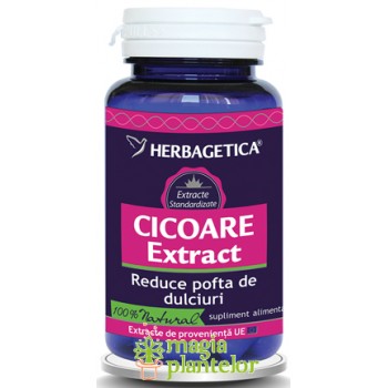 Cicoare extract 60 CPS - Herbagetica