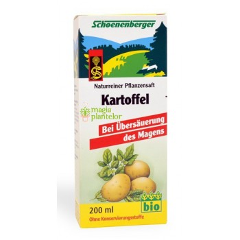 Cartof bio suc pur 200 ml - Schoenenberger