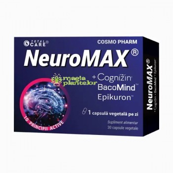 Neuromax + Cognizin® & BacoMind™ 30 CPS - Cosmo Pharm